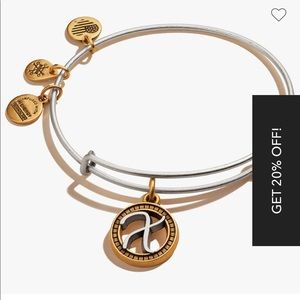 Alex and Ani Initial S Bracelet
